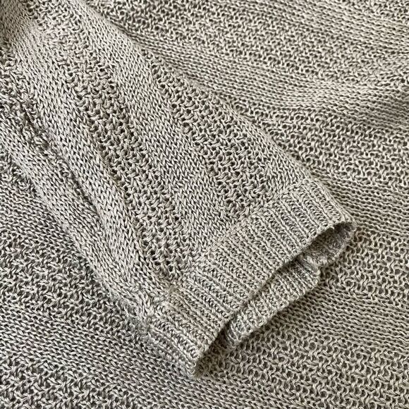 Tahari| 100% Linen | Pullover| Crotchet knit| Medium - Picture 7 of 12